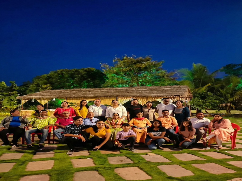 Families enjoying weekend activities at Agatya, the Best Agro Resort in Shirdi