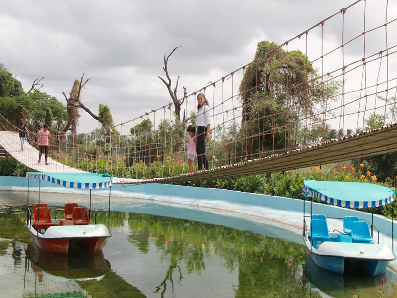 Rural open spaces and nature at the Best Agro Resort in Shirdi