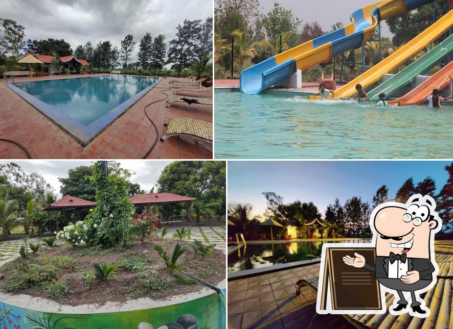 Families enjoying water play at the Best Agro Resort in Shirdi
